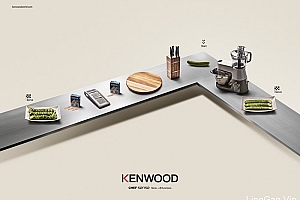 国外KENWOOD厨师机系列创意广告欣赏