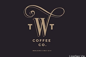 一款咖啡零售店的品牌LOGO及形象设计