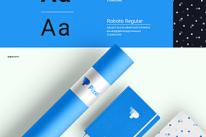 Pixel品牌LOGO及视觉形象设计