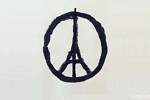 谴责巴黎恐袭!这个Logo图标,瞬间风行社交网络