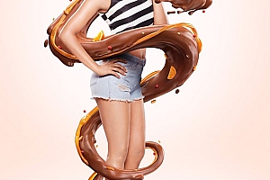 国外Mahesh Patel巧克力品牌视觉合成作品