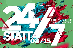 Die Welt德国世界报创意立体字体设计(一)