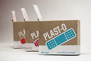 国外Plast-O创可贴包装设计赏析