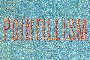 国外创意Pointillism图形美术插画设计欣赏