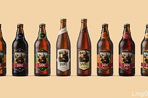 国外Saint Bier啤酒系列海报设计鉴赏