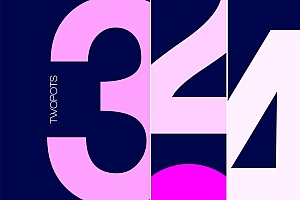 国外Twopots设计工作室极简宣传海报-路边屏幕海报