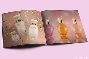 国外设计师liaGloss香水品牌产品目录画册设计