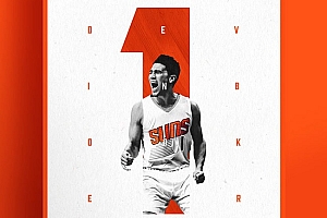 国外NBA Number One”s系列球星海报设计