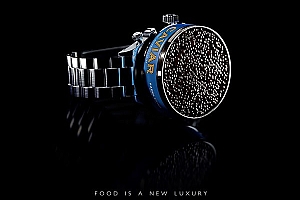 国外Le Silpo餐厅创意海报设计:食物是新的奢侈品