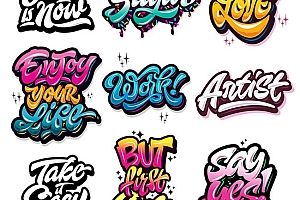 俄罗斯设计师Kirill Richert手绘字体作品(一)