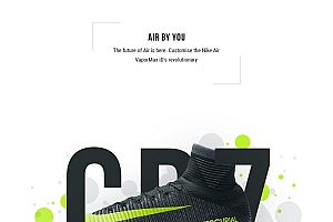 Nike运动鞋网页界面设计