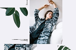 国外女装服饰海报设计作品