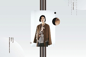 国外女装服饰海报设计