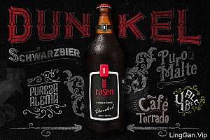 Rasen Bier啤酒海报设计