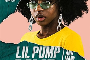 荷兰Encore Festival嘻哈音乐节人物海报设计