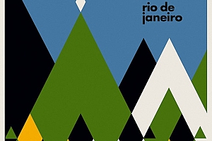 Fito Paez巴西巡回演唱会抽象几何图案海报设计