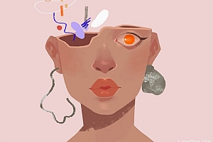 Maria Frenzy人物肖像插画作品