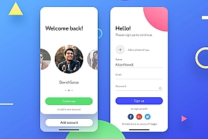 12个注册登录页面设计参考