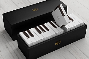 PERLE蛋糕钢琴国外创意包装设计鉴赏