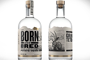 美国Born & Bred伏特加包装设计鉴赏