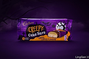 国外Cadbury吉百利英国版万圣节包装设计鉴赏