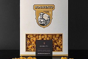国外包装设计之BONAVENTO意大利面与通心粉包装欣赏