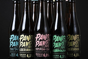 国外包装设计之PangPang啤酒标签设计分享