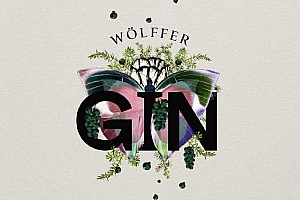 国外漂亮的Wolffer杜松子酒包装设计