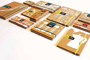 国外Fibra美术用品系列包装设计