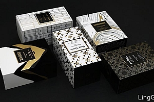 国外精美的Boulevard Paris香水包装设计展示