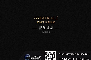 长城干红葡萄酒三星级产品设计包装