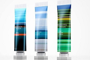 国外SEA FOAM面霜系列创意包装作品