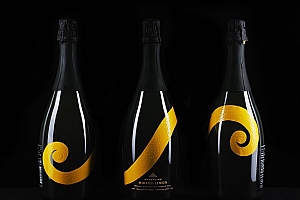 国外SPARKLING柠檬清酒创意包装设计