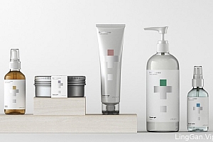 简约大方的Healtheorem护肤品包装设计作品