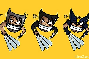 Chop Chips薯片金刚狼系列创意包装设计