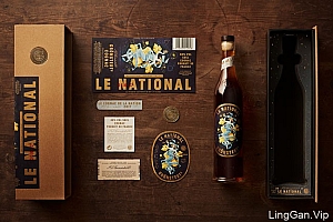 2017瑞典Gronstedts酒水包装设计作品