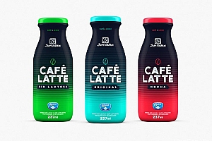 胡安帝滋(Juan Valdez)拿铁咖啡包装设计作品