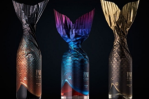 Fish Club Wine葡萄酒创意包装设计