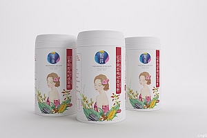 湖南旭莲五谷膳食唯美包装设计