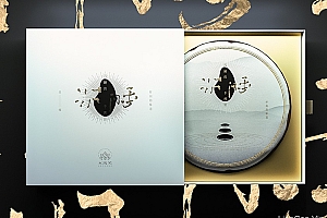 五马芙 新中式禅意千两茶茶饼黑茶包装设计