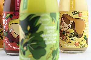 Sanote Zumitos Healthy果汁包装设计