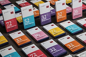 挪威PASH手工巧克力包装设计