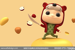 中粮福小满包装 休闲食品包装设计 即食水果燕麦脆包装