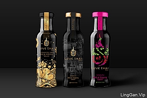 泰国Love Thai烧烤酱品牌包装设计作品