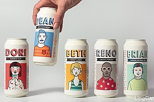 奥克兰Temescal 啤酒包装设计