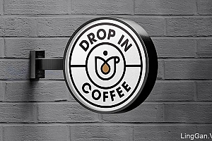 漂亮的Drop In咖啡套餐包装设计