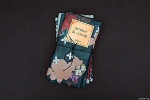 高雅的插画:Amour and Cacao巧克力包装