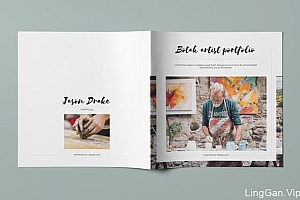 又一篇国外的Botak艺术画册设计分享