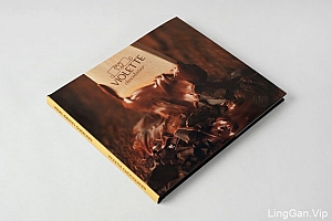 国外Violette巧克力品牌视觉手册/画册设计分享