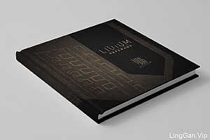 一款国外简约大气的Livium建筑类画册设计分享